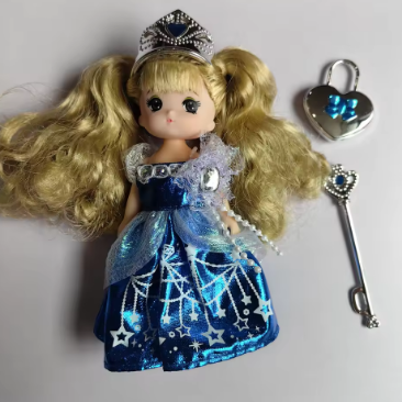 Licca Doll Heads Cute Little Girl Colorful Hair Heads DIY Makeup Practice Doll Accessories Girl Gift Lica Jenny Doll Accessories